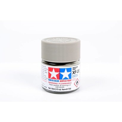 TAM - Tamiya 865- 81720 Acrylic Mini XF-20 Medium Gray