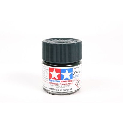 TAM - Tamiya 865- 81717 Acrylic Mini XF17 Sea Blue