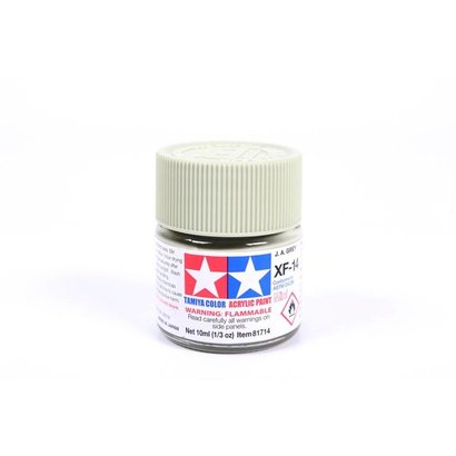 TAM - Tamiya 865- 81714 Acrylic Mini XF14 J.A. Grey
