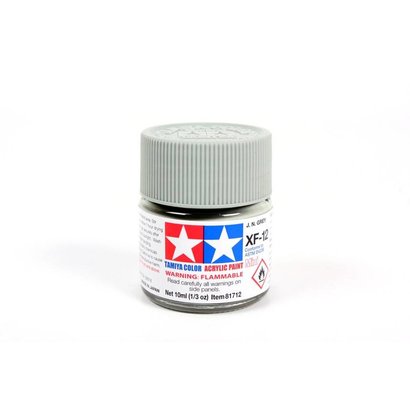 TAM - Tamiya 865- 81712 Acrylic Mini XF12 J.N. Grey