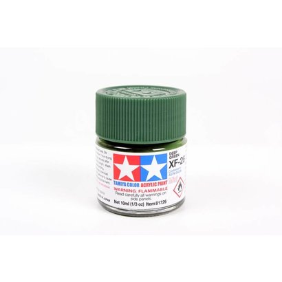 TAM - Tamiya 865- 81726 Acrylic Mini XF26 Deep Green