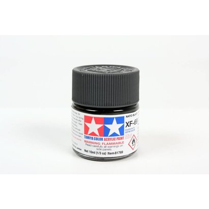 TAM - Tamiya 865- 81769 Acrylic Mini XF69 NATO Black