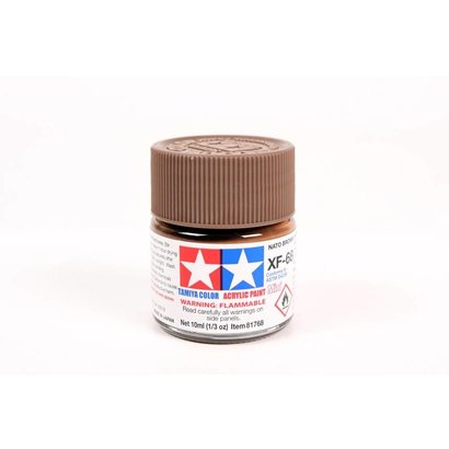 TAM - Tamiya 865- 81768 Acrylic Mini XF68 NATO Brown