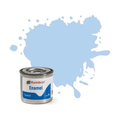 HMB - HUMBROL AA0044 - Pastel Blue - Enamel, 14ML, Matt, Shade 044