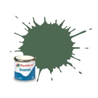 HMB - HUMBROL AA0847 - Uniform Green - Enamel, 14ML, Matt, Shade 076