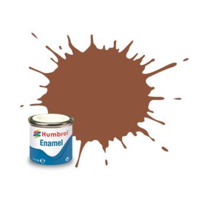 HMB - HUMBROL AA0775 - Brick Red - Enamel, 14ML, Matt, Shade 070