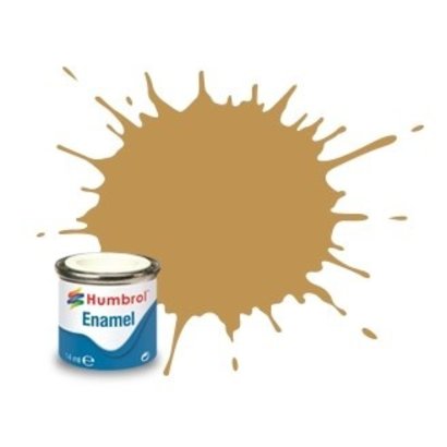 HMB - HUMBROL AA1033 - Desert Yellow - Enamel, 14ML, Matt, Shade 093