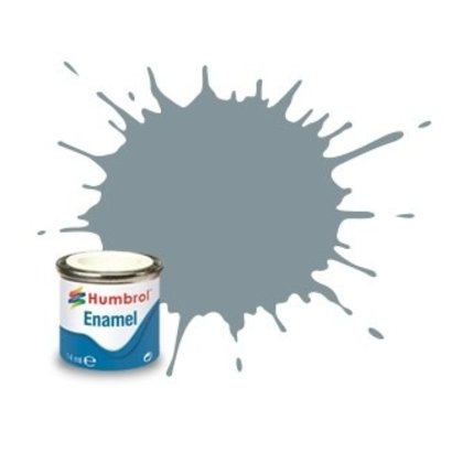 HMB - HUMBROL AA0967 - Steel Grey - Enamel, 14ML, Matt, Shade 087