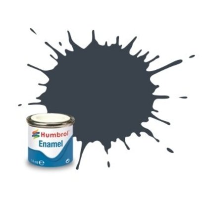 HMB - HUMBROL AA1506 - Dark Grey - Enamel, 14ML, Matt, Shade 032