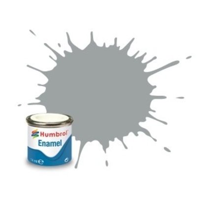 HMB - HUMBROL AA1420 - US Gull Grey - Enamel, 14ML, Satin, Shade 129
