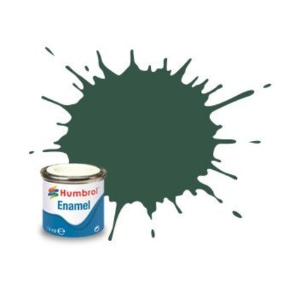 HMB - HUMBROL AA1287 - US Dark Green - Enamel, 14ML, Matt, Shade 116