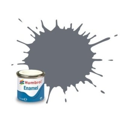 HMB - HUMBROL AA1571 - Medium Grey - Enamel, 14ML, Matt, Shade 145