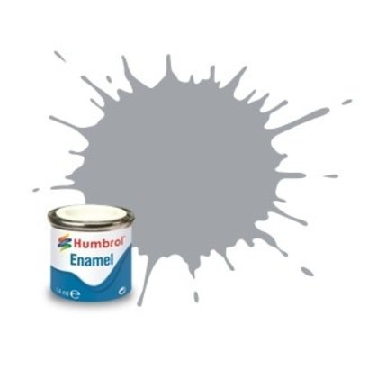 HMB - HUMBROL AA1804 - Light Aircraft Grey - Enamel, 14ML, Satin, Shade 166