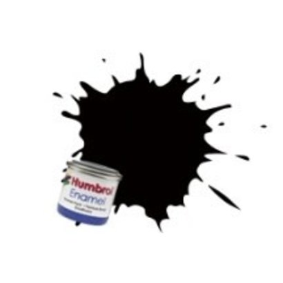 HMB - HUMBROL AA6392 - Metallic Black - Enamel, 14ML, Metallic, Shade 201