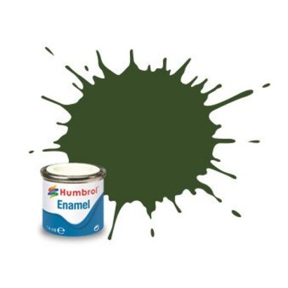HMB - HUMBROL AA2242 - RLM 71 Dunkelgrun - 14ml Enamel Paint, Matt, Shade 242