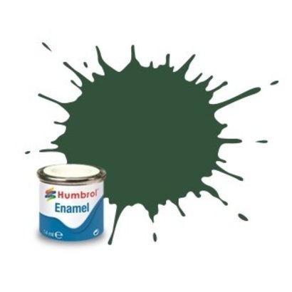 HMB - HUMBROL AA0864 Cockpit Green Enamel, 14ML, Matt, Shade 078