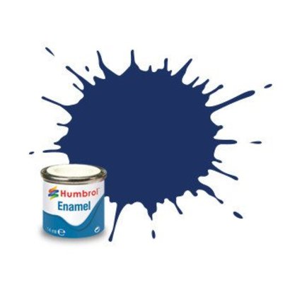 HMB - HUMBROL AA0165 Midnight Blue Enamel, 14ML, Gloss, Shade 015