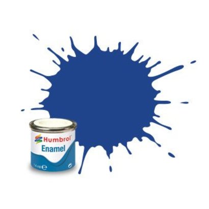 HMB - HUMBROL AA0271 Blue Enamel, 14ML, Matt, Shade 025