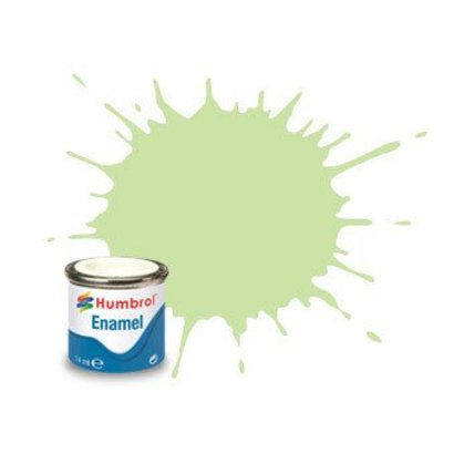 HMB - HUMBROL AA0036 Pastel Green Enamel, 14ML, Matt, Shade 036