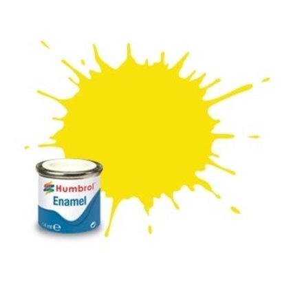 HMB - HUMBROL AA1095 - Lemon - Enamel, 14ML, Matt, Shade 099