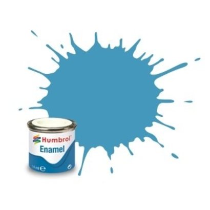 HMB - HUMBROL AA0984 - Middle Blue - Enamel, 14ML, Matt, Shade 089
