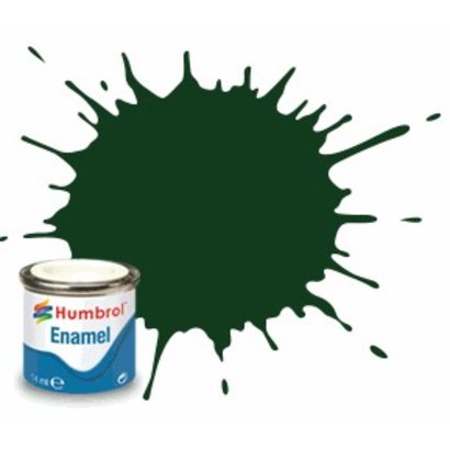 HMB - HUMBROL AQ0040 - Brunswick Green - Enamel, 50mL, Gloss, Shade 3