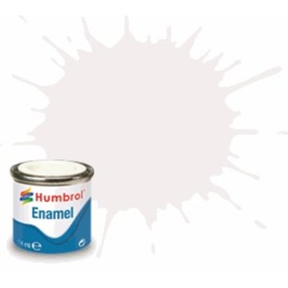 HMB - HUMBROL AQ0246 - White - Enamel, 50mL, Gloss Shade 22