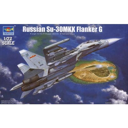 TSM - Trumpeter Models TR01659 Trumpeter 1/72 Sukhoi Su-30MKK Flanker G Russian