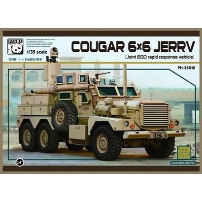 PANDA HOBBY (PHM) 35010 1/35 US Army Cougar 6x6 JERRV (Joint EOD Rapid Response Vehicle)