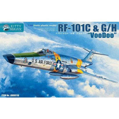 KITTY HAWK MODELS (KH) 80116 KittyHawk 1/48 RF-101C & G/H VooDoo