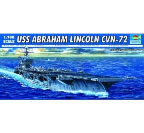 Trumpeter Models 05732 Trumpeter 1/700 USS Abraham Lincoln CVN-72 Aircraft Carrier