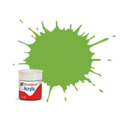 HMB - HUMBROL AB0038 - Lime - Acrylic, 14mL, Gloss, Shade 038