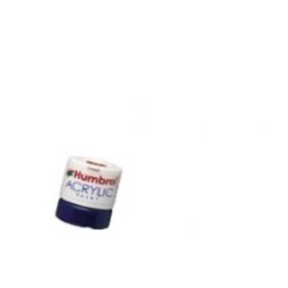 HMB - HUMBROL AB0130 - White - Acrylic, 14mL, Satin, Shade 130