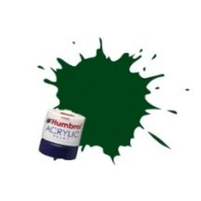 HMB - HUMBROL AB0163 - Dark Green - Acrylic, 12mL, Satin, Shade 163