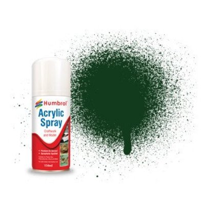 HMB - HUMBROL AD6003 - Brunswick Green, 150ml - Acrylic Spray, Gloss, Shade 003