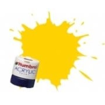 HMB - HUMBROL AB2419 - EWS Yellow - Acrylic, 14mL, Rail Colors, RC419