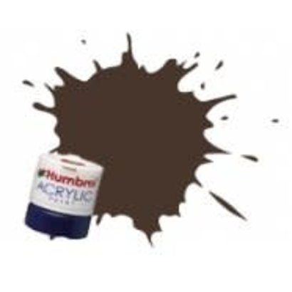 HMB - HUMBROL AB2415 - Pullman Umber Brown - Acrylic, 14mL, Rail Colors, RC415