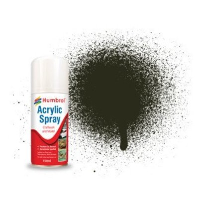 HMB - HUMBROL AD6053 - Gunmetal, 150ml - Acrylic Spray, Metallic, Shade 053