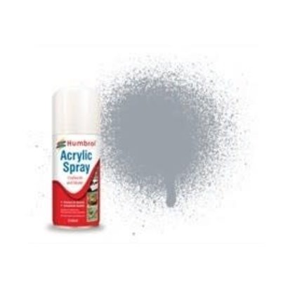 HMB - HUMBROL AD6165 - Medium Sea Gray, 150ml - Acrylic Spray, Satin, Shade 165