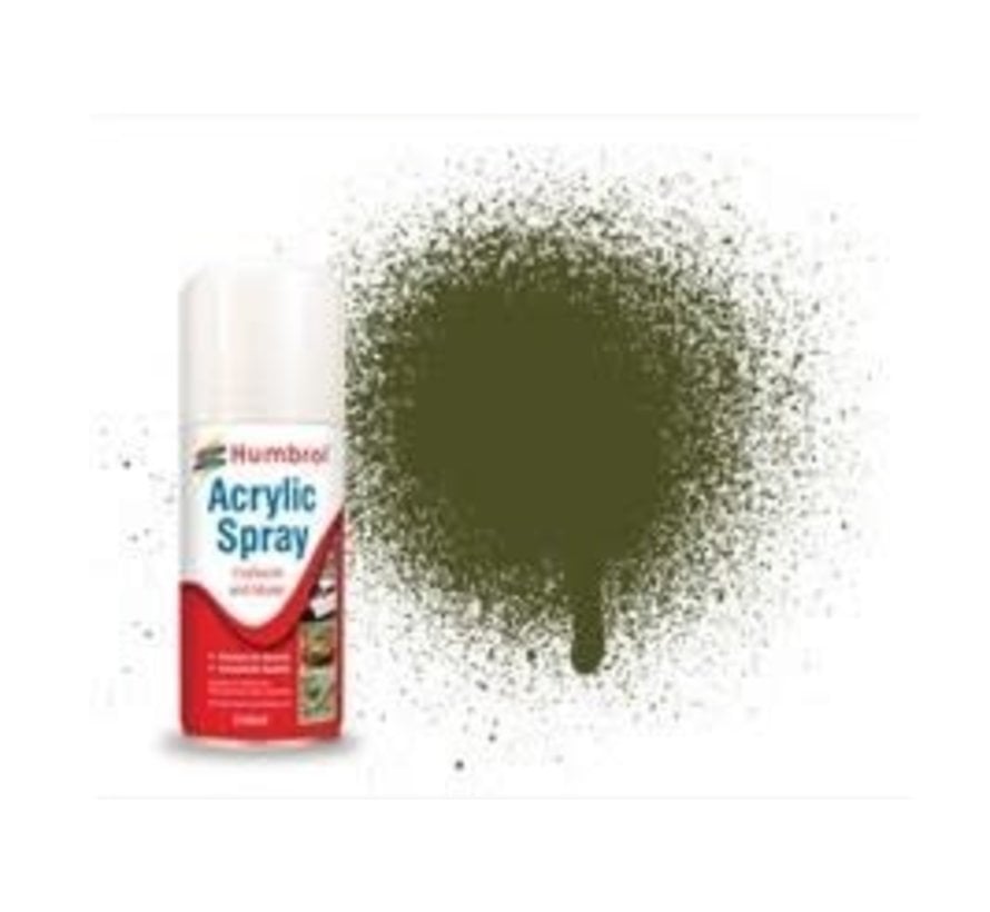 AD6155 - Olive Drab, 150ml - Acrylic Spray, Matt, Shade 155
