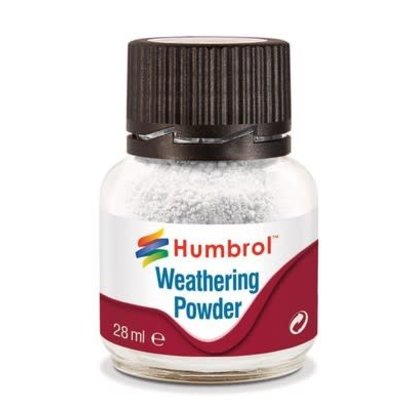 HMB - HUMBROL AV0002 - WHITE - Weathering Powder, 28mL