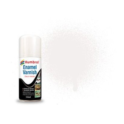 HMB - HUMBROL AD6999 - Varnish, 150ml - Enamel Spray, Satin, Shade 135