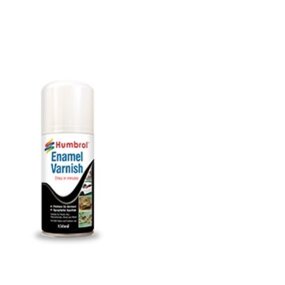 HMB - HUMBROL AD6997 - Varnish, 150ml - Enamel Spray,Gloss, Shade 035