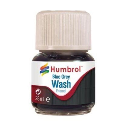 HMB - HUMBROL AV0206 - Enamel Wash Blue Grey, 28 ml