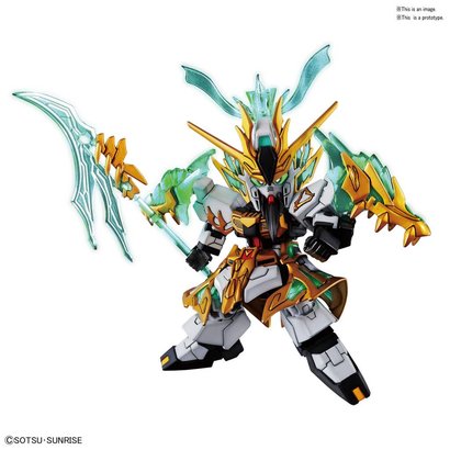 BANDAI MODEL KITS 5056755 Guan Yu Yun Change Nu Gundam "SD Sangoku Soketsuden", Bandai SD