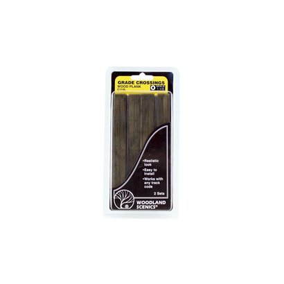WOO - Woodland Scenics 785- O Grade Crossing Wood Plank