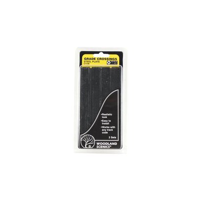 WOO - Woodland Scenics 785- O Grade Crossing Steel Plates