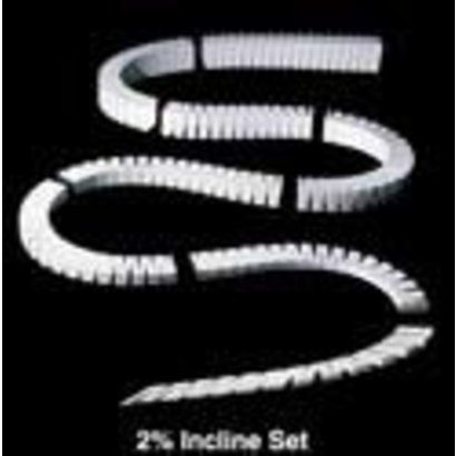 WOO - Woodland Scenics 785- ST1410 Sub Terrain 2" Foam Incline Set (0 to 4 rise, 16' long)