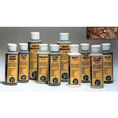 WOO - Woodland Scenics 785- C1222 Earth Color Burnt Umber 4 oz
