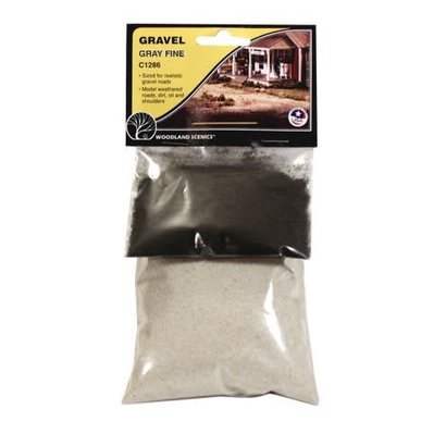 WOO - Woodland Scenics 785- C1286 Fine Gray Gravel